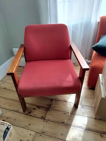 Photo of free Wooden armchair (Plumstead common SE18) #1