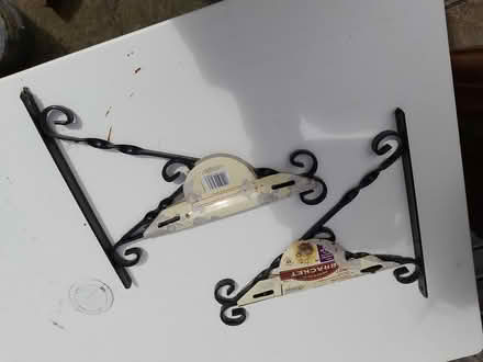 Photo of free Brackets for hanging baskets (Dun Laoghaire A96) #1
