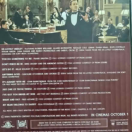 Photo of free De-Lovely CD (Chilton DL17) #2