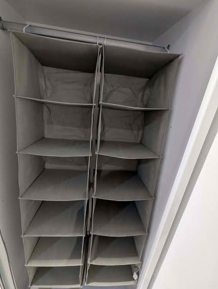 Photo of free 2 X Hanging clothes storage/organizers (St Stephens AL1) #2