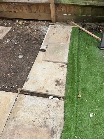 Photo of free Large paving slabs (Bletchley MK3) #1