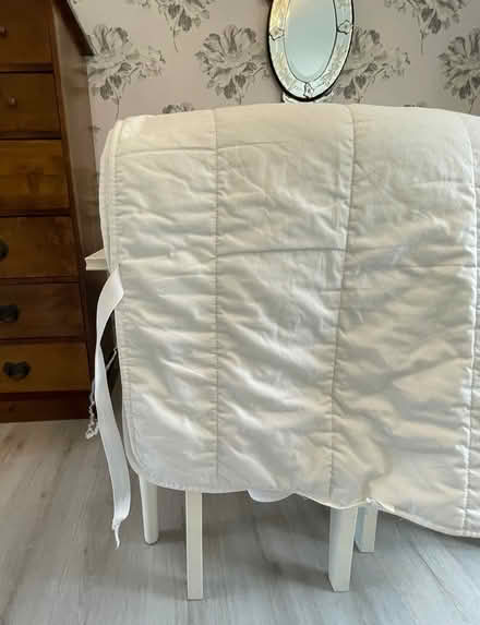 Photo of free White Ikea Mattress Protector (Claverley WV5) #1