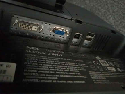 Photo of free Nec 20wgx2 monitor (colchester CO4) #2