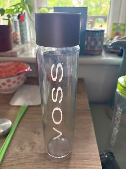 Photo of free Empty Voss Glass Water Bottle (CB21) #1
