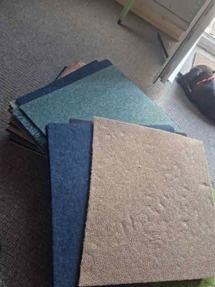 Photo of free 30 Carpet tiles 500 ml x 500 ml (SN2 Cricklade Road) #2