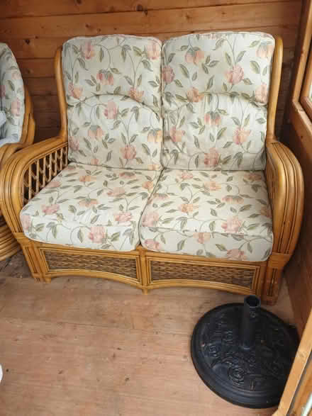 Photo of free Conservatory Sofa and Chair (Verwood, BH31 7F) #1