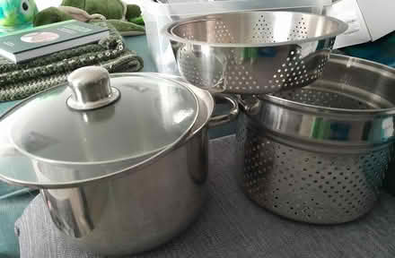 Photo of free Large double steamer/ Soup pot (North Shields) #2