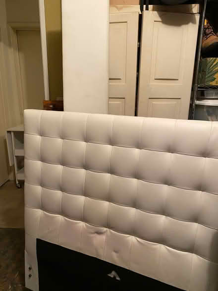 Photo of free Twin bed backrest and frame (Campbell near Pruneyard) #1