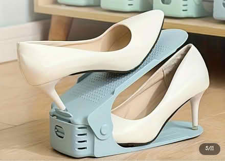 Photo of free Stackable shoe rack organiser (WD19) #3