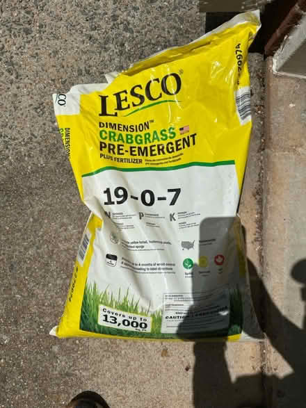 Photo of free Lesco crabgrass pre-emergent (Wade Green Road) #1