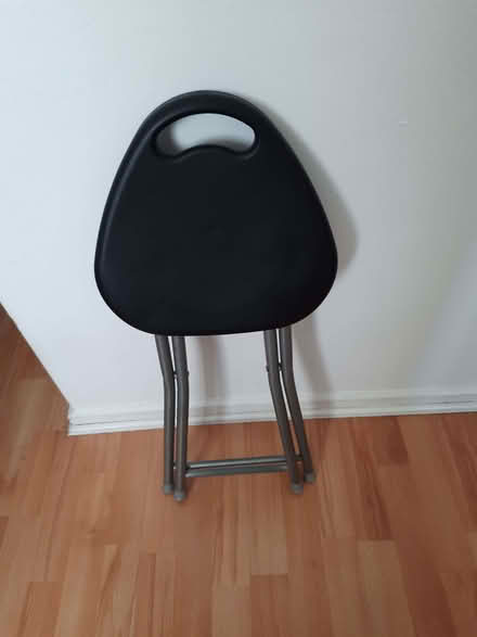 Photo of free Plastic & metal folding stool (Chatteris PE16) #1