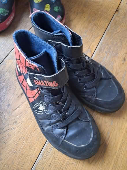 Photo of free Kids trainers & Wellies (size12 &1) (OX25, Weston on the green) #3