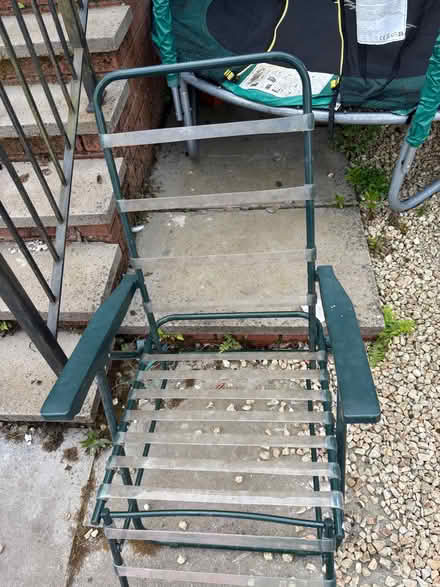 Photo of free Sunlounger and Cushion (Barrhead G78) #1