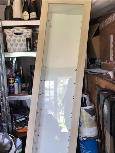Photo of free Large glass wall cabinet (RM12, Hornchurch) #1