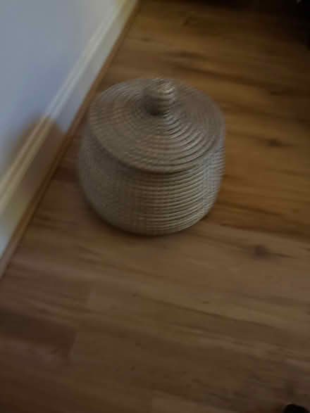 Photo of free Basket with lid (Ponders End) #1