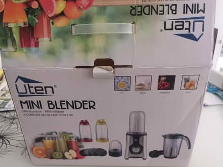 Photo of free Uten mini blender box and accessories (Woodley RG5) #1