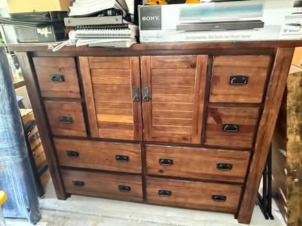 Photo of free Large dresser with mirror (Lacey) #1