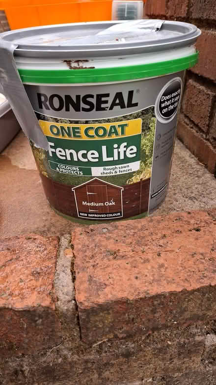 Photo of free Fence Paint (Gillingham) #1