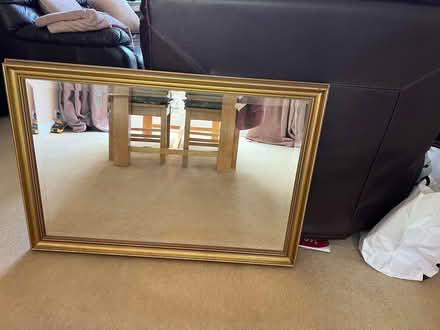 Photo of free Gold lookframe mirror (Bath) #1