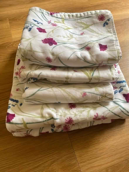 Photo of free Towels with flower pattern (Rudgwick RH12) #1