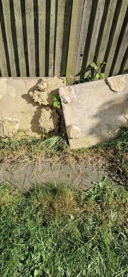 Photo of free 2 paving slabs (Bedford) #1