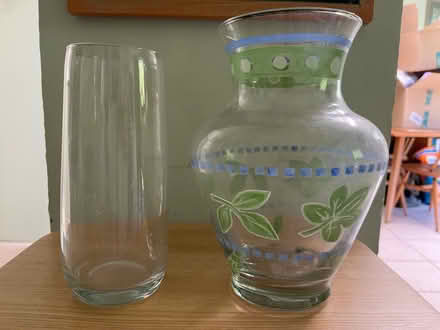 Photo of free 2 glass vases (Bernards Heath AL3) #1