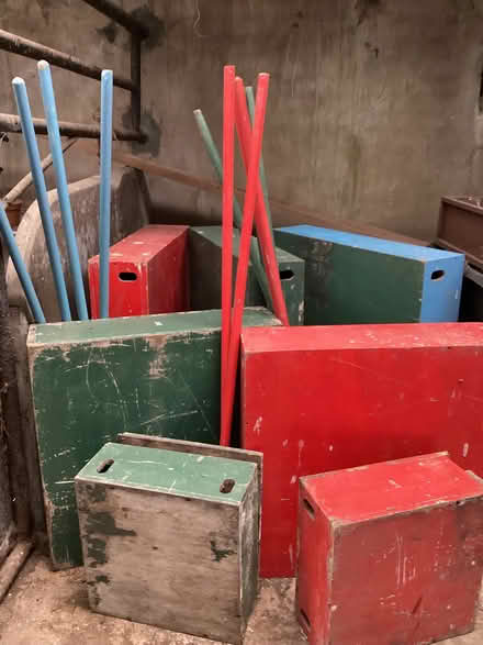 Photo of free Wooden boxes and poles (Long Marton CA16) #1