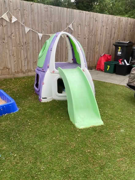 Photo of free Rocket shape slide and sandpit (Cleeve BS49) #3