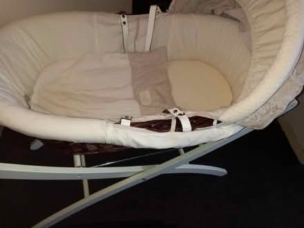 Photo of free Moses basket with stand (Chadderton OL9) #1