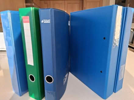 Photo of free A4 4 ring clip files (Purbrook PO7) #1