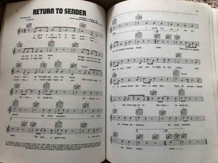 Photo of free Music book of Elvis Presley hits (Langney BN23) #4