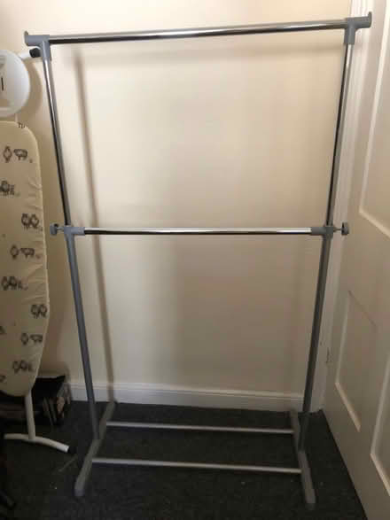 Photo of free Metal Clothes Rail (NP20 4BR) #1
