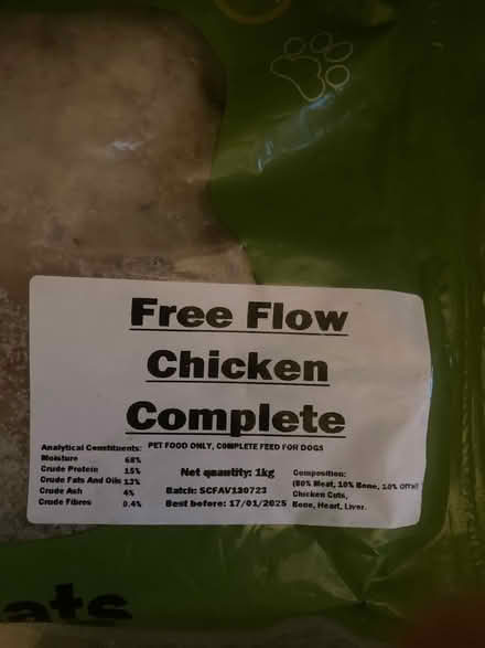 Photo of free Raw dog food (East Finchley N2) #2