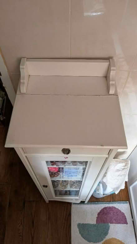 Photo of free Bathroom floor cabinet 119cm/47" Tall (Hall i' th' Wood BL2) #3