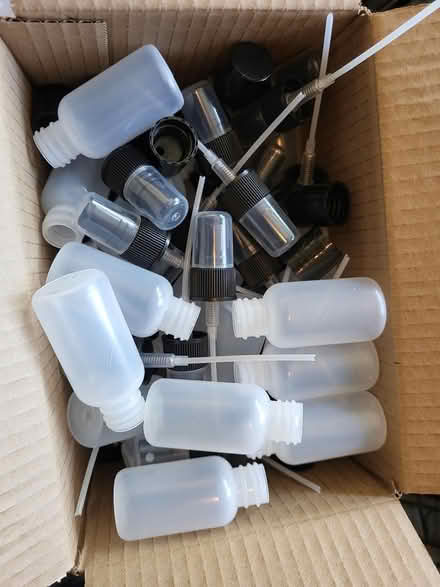 Photo of free small plastic bottles (downtown Novato area) #1