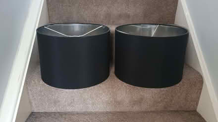 Photo of free Two black lampshades (Garden City OX5) #2
