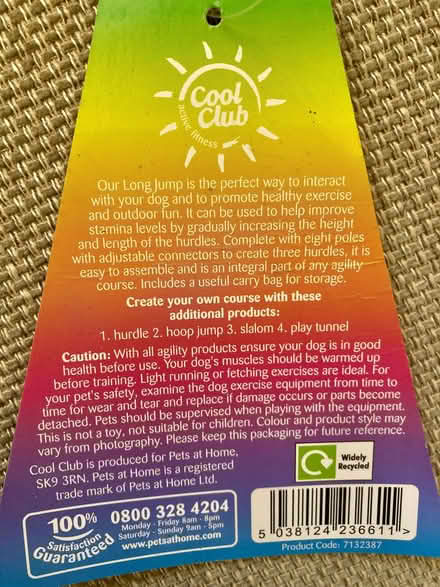 Photo of free Dog agility kit (Triscombe TA4) #2