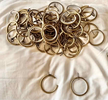 Photo of free Curtain hoops for rail (N10 near Colney Hatch Lane) #1