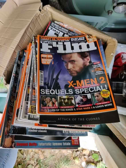 Photo of free Box of old total film magazines (Bengeo, Hertford SG14) #1