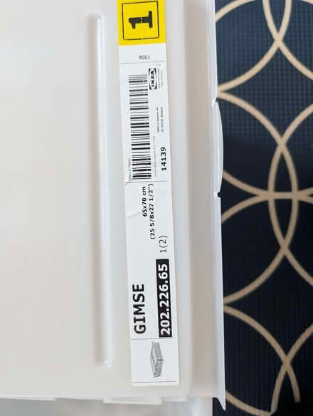 Photo of free IKEA Gimse under bed storage (Tadworth KT20) #2