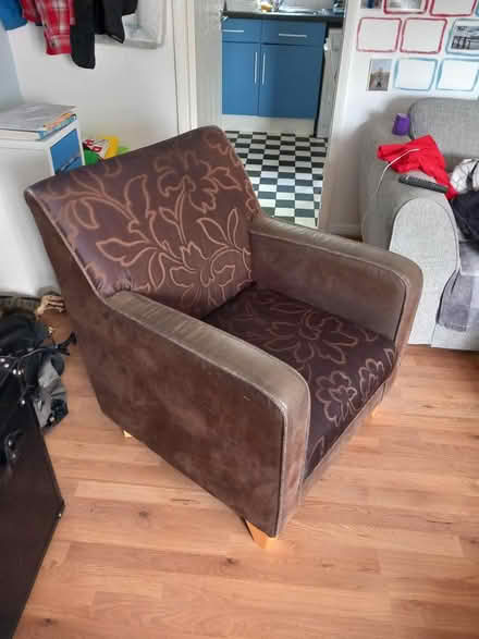 Photo of free Comfy brown chair (Caton) #2