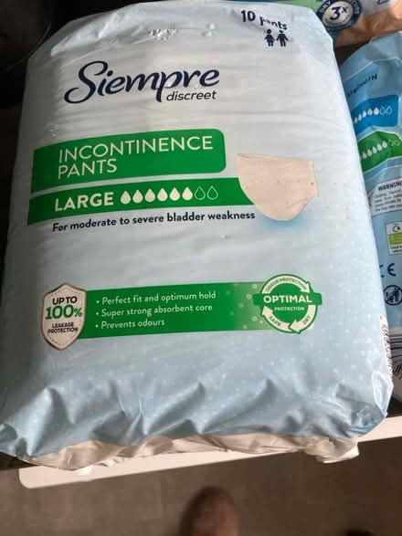 Photo of free Incontinence pads (Monks Orchard CR0) #1