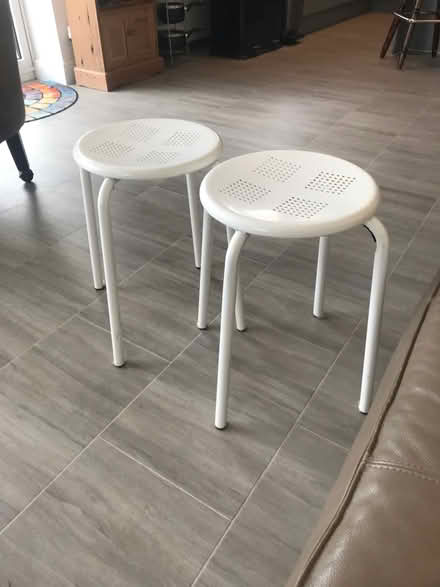 Photo of free 2 Ikea metal stools (Pr4 2WA) #1