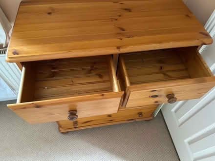 Photo of free Pine chest of draws (Bromsgrove B60) #4