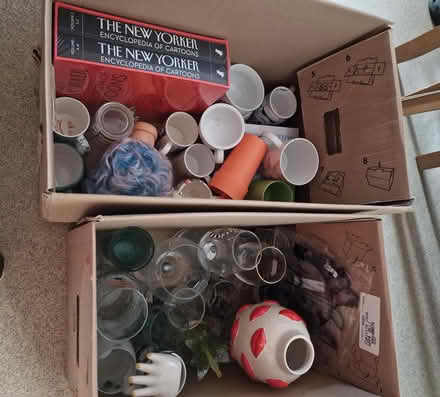 Photo of free 2 x Boxes of carboot items (Wr3 8qw) #1