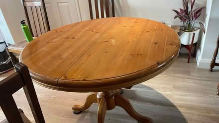Photo of free Pine extending dining table & 4 chairs (Cherwell Heights OX16) #2
