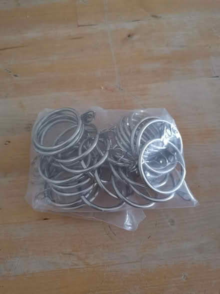 Photo of free Curtain rings (Chessington KT9) #1