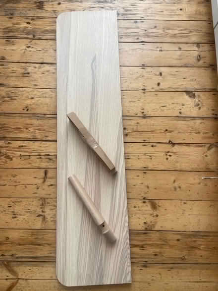 Photo of free IKEA 118cm x 29cm unused shelf Lisabo (St Margarets TW1) #1