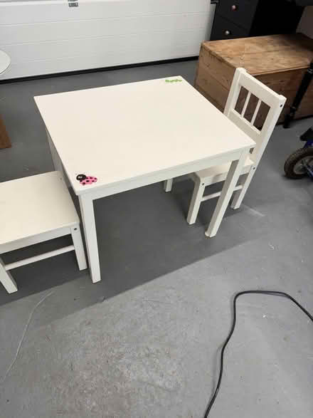 Photo of free Kiddies chairs (2) and table (Scotforth LA1) #2
