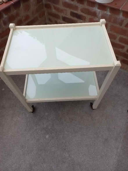 Photo of free Wooden trolley (Lower Tadmarton OX15) #1